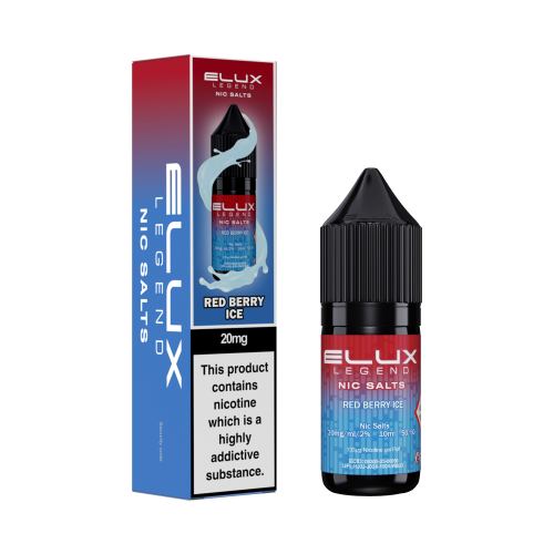 Elux Legend Nic Salts Red Berry Ice